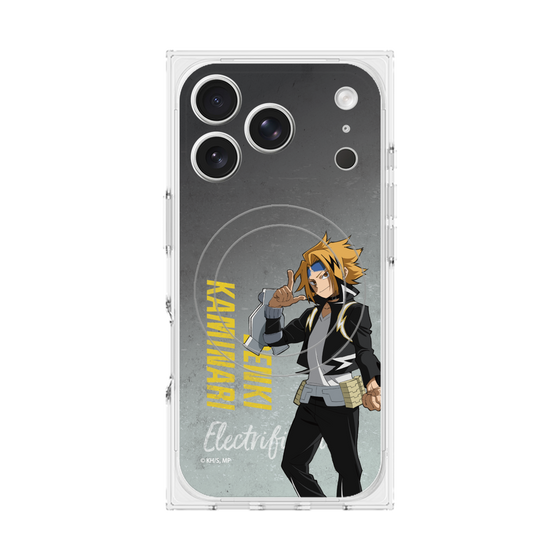 プレミアムスクエアケース with MagSafe［ 僕のヒーローアカデミア - 立ち絵 - 上鳴 電気 ］