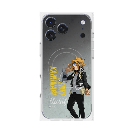 プレミアムスクエアケース with MagSafe［ 僕のヒーローアカデミア - 立ち絵 - 上鳴 電気 ］