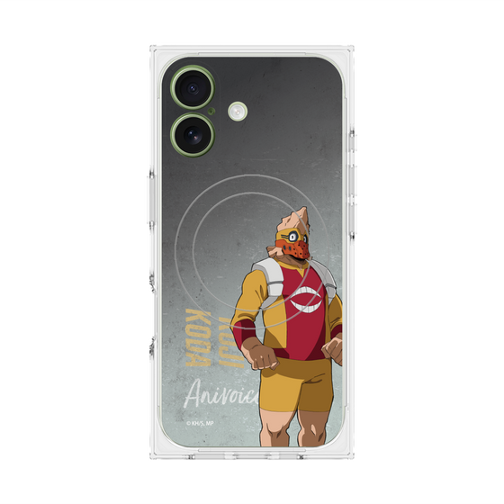 プレミアムスクエアケース with MagSafe［ 僕のヒーローアカデミア - 立ち絵 - 口田 甲司 ］