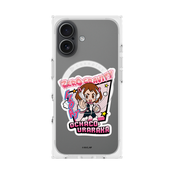 プレミアムスクエアケース with MagSafe［ 僕のヒーローアカデミア - ミニキャラ - 麗日 お茶子 ］