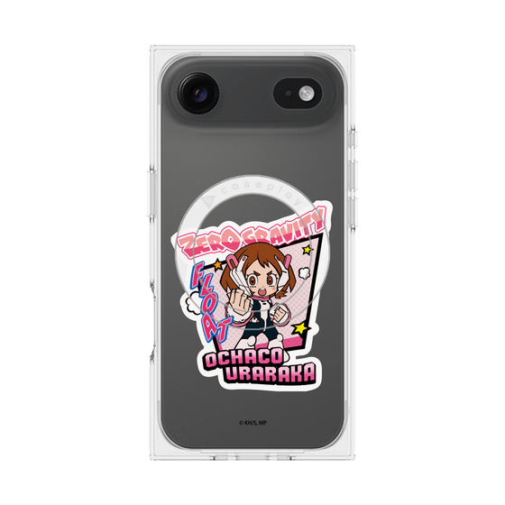 プレミアムスクエアケース with MagSafe［ 僕のヒーローアカデミア - ミニキャラ - 麗日 お茶子 ］