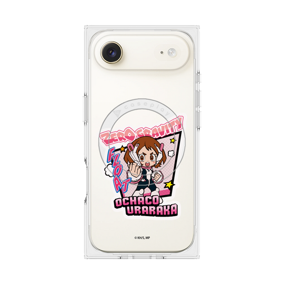 プレミアムスクエアケース with MagSafe［ 僕のヒーローアカデミア - ミニキャラ - 麗日 お茶子 ］