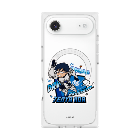 プレミアムスクエアケース with MagSafe［ 僕のヒーローアカデミア - ミニキャラ - 飯田 天哉 ］