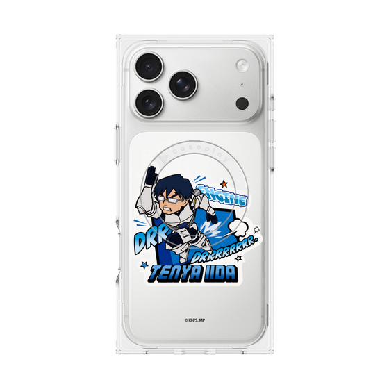 プレミアムスクエアケース with MagSafe［ 僕のヒーローアカデミア - ミニキャラ - 飯田 天哉 ］