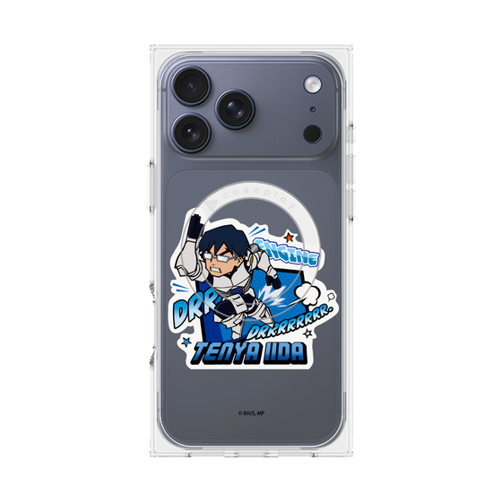 プレミアムスクエアケース with MagSafe［ 僕のヒーローアカデミア - ミニキャラ - 飯田 天哉 ］