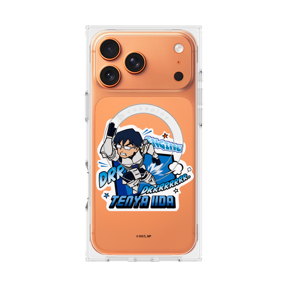 プレミアムスクエアケース with MagSafe［ 僕のヒーローアカデミア - ミニキャラ - 飯田 天哉 ］