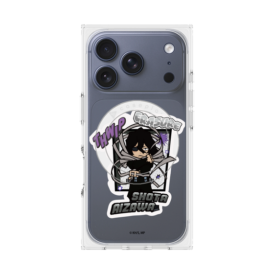 プレミアムスクエアケース with MagSafe［ 僕のヒーローアカデミア - ミニキャラ - 相澤 消太 ］