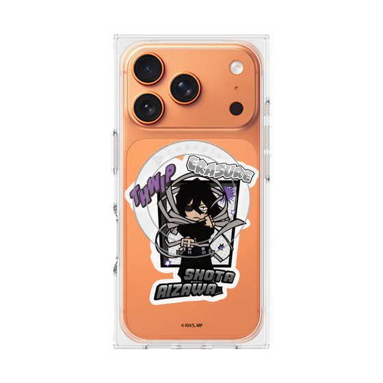 プレミアムスクエアケース with MagSafe［ 僕のヒーローアカデミア - ミニキャラ - 相澤 消太 ］