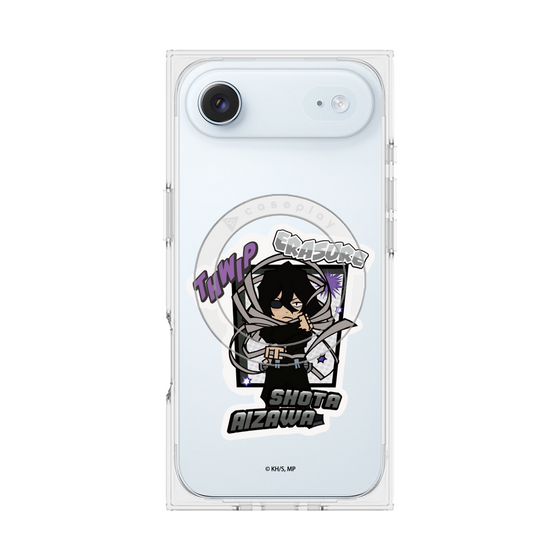 プレミアムスクエアケース with MagSafe［ 僕のヒーローアカデミア - ミニキャラ - 相澤 消太 ］