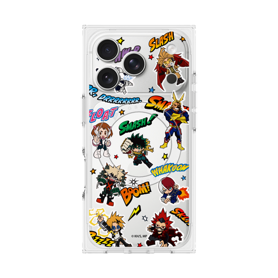 プレミアムスクエアケース with MagSafe［ 僕のヒーローアカデミア - アメコミ ］