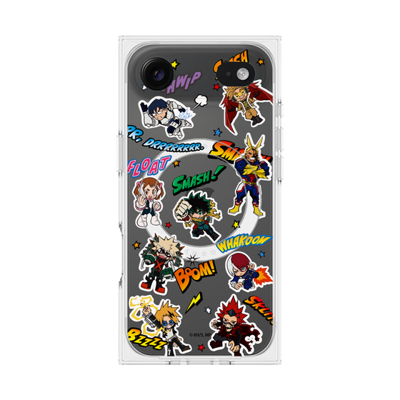 プレミアムスクエアケース with MagSafe［ 僕のヒーローアカデミア - アメコミ ］