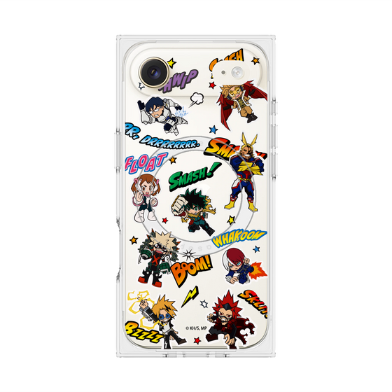 プレミアムスクエアケース with MagSafe［ 僕のヒーローアカデミア - アメコミ ］