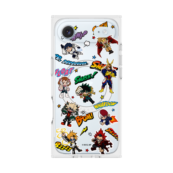 プレミアムスクエアケース with MagSafe［ 僕のヒーローアカデミア - アメコミ ］