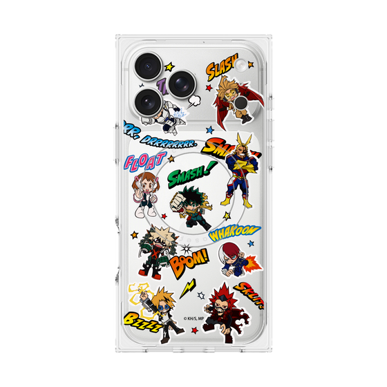 プレミアムスクエアケース with MagSafe［ 僕のヒーローアカデミア - アメコミ ］