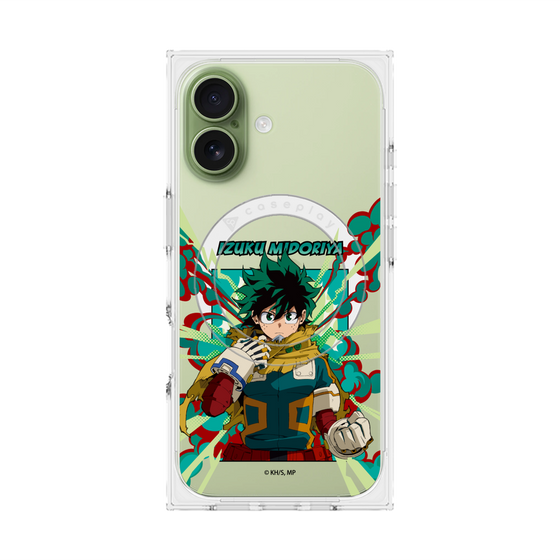 プレミアムスクエアケース with MagSafe［ 僕のヒーローアカデミア - ポップ - 緑谷 出久 ］