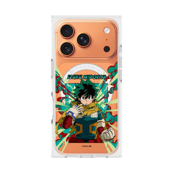 プレミアムスクエアケース with MagSafe［ 僕のヒーローアカデミア - ポップ - 緑谷 出久 ］