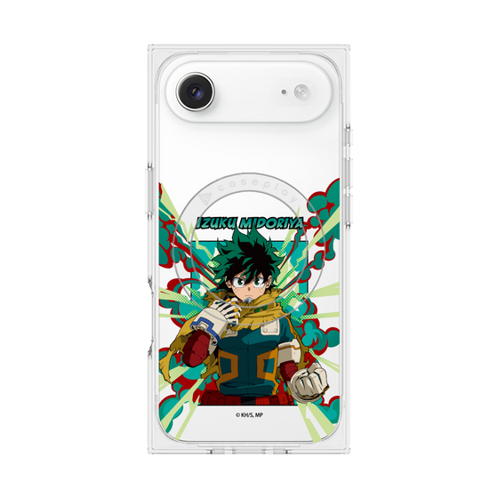 プレミアムスクエアケース with MagSafe［ 僕のヒーローアカデミア - ポップ - 緑谷 出久 ］