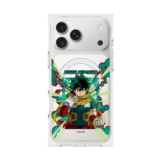 プレミアムスクエアケース with MagSafe［ 僕のヒーローアカデミア - ポップ - 緑谷 出久 ］