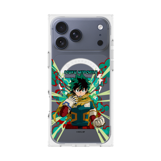 プレミアムスクエアケース with MagSafe［ 僕のヒーローアカデミア - ポップ - 緑谷 出久 ］