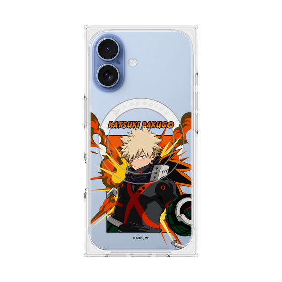 プレミアムスクエアケース with MagSafe［ 僕のヒーローアカデミア - ポップ - 爆豪 勝己 ］