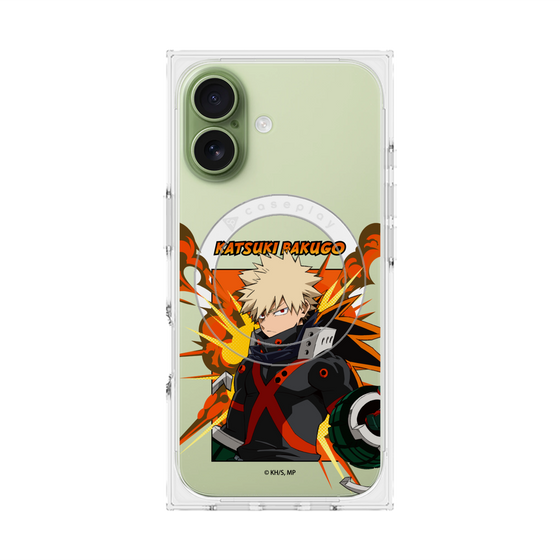 プレミアムスクエアケース with MagSafe［ 僕のヒーローアカデミア - ポップ - 爆豪 勝己 ］