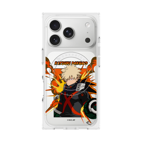 プレミアムスクエアケース with MagSafe［ 僕のヒーローアカデミア - ポップ - 爆豪 勝己 ］