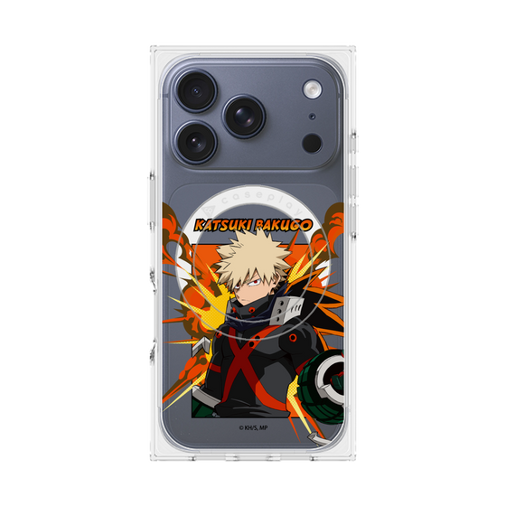 プレミアムスクエアケース with MagSafe［ 僕のヒーローアカデミア - ポップ - 爆豪 勝己 ］