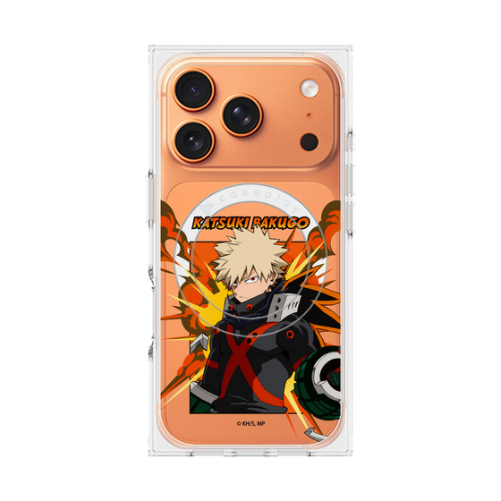 プレミアムスクエアケース with MagSafe［ 僕のヒーローアカデミア - ポップ - 爆豪 勝己 ］