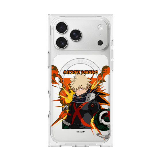 プレミアムスクエアケース with MagSafe［ 僕のヒーローアカデミア - ポップ - 爆豪 勝己 ］