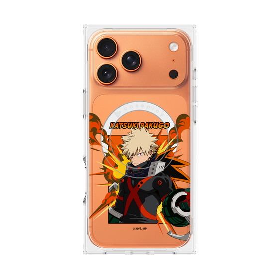 プレミアムスクエアケース with MagSafe［ 僕のヒーローアカデミア - ポップ - 爆豪 勝己 ］