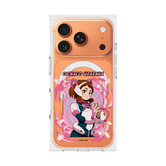 プレミアムスクエアケース with MagSafe［ 僕のヒーローアカデミア - ポップ - 麗日 お茶子 ］