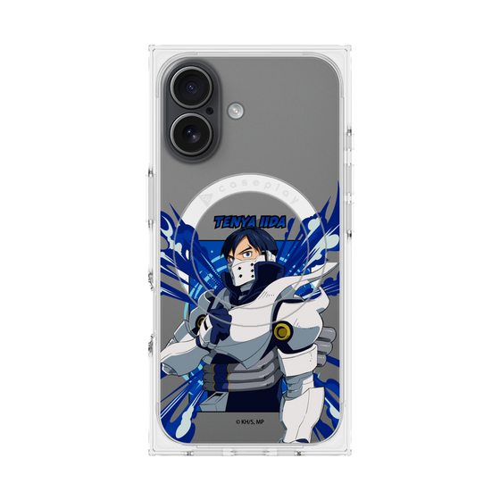 プレミアムスクエアケース with MagSafe［ 僕のヒーローアカデミア - ポップ - 飯田 天哉 ］