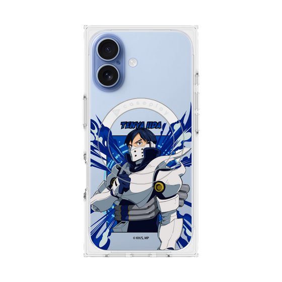 プレミアムスクエアケース with MagSafe［ 僕のヒーローアカデミア - ポップ - 飯田 天哉 ］