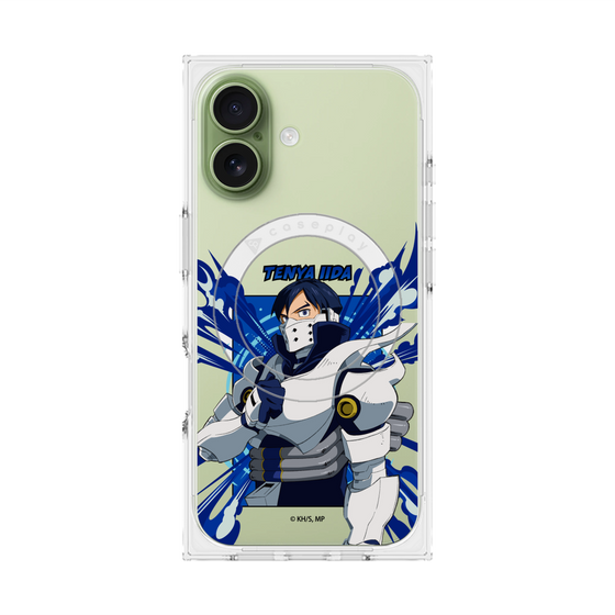 プレミアムスクエアケース with MagSafe［ 僕のヒーローアカデミア - ポップ - 飯田 天哉 ］