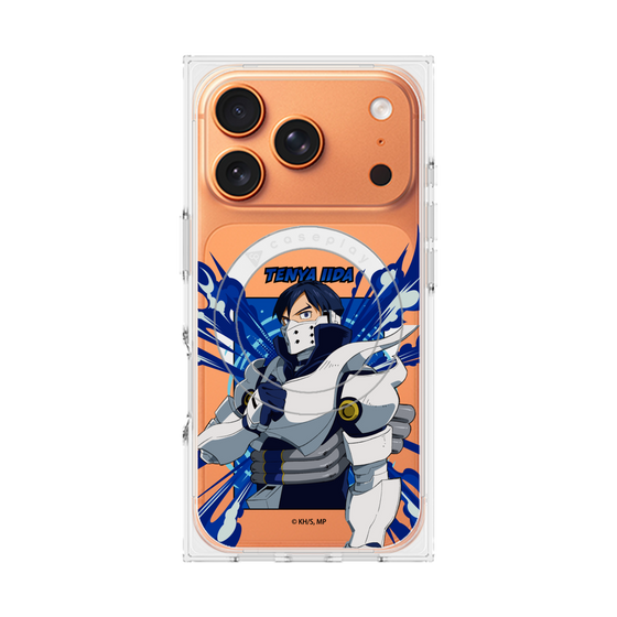 プレミアムスクエアケース with MagSafe［ 僕のヒーローアカデミア - ポップ - 飯田 天哉 ］