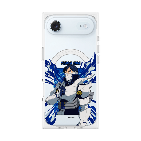 プレミアムスクエアケース with MagSafe［ 僕のヒーローアカデミア - ポップ - 飯田 天哉 ］