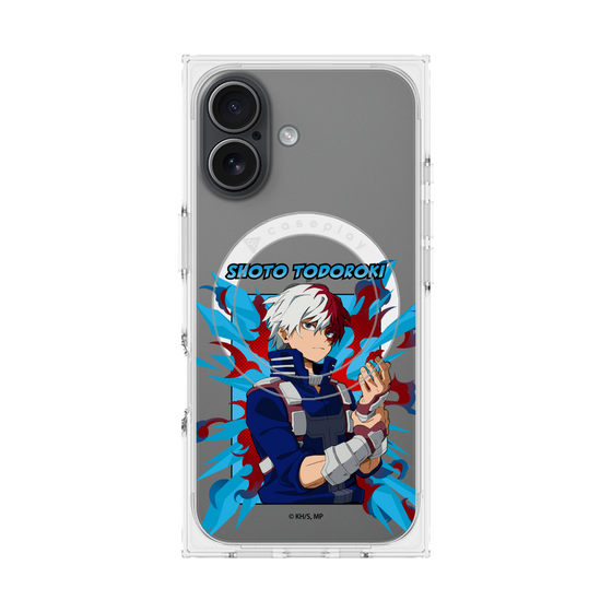 プレミアムスクエアケース with MagSafe［ 僕のヒーローアカデミア - ポップ - 轟 焦凍 ］