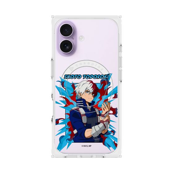 プレミアムスクエアケース with MagSafe［ 僕のヒーローアカデミア - ポップ - 轟 焦凍 ］