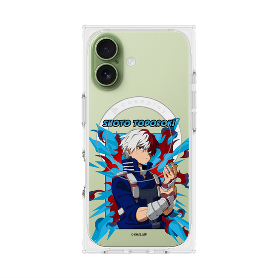 プレミアムスクエアケース with MagSafe［ 僕のヒーローアカデミア - ポップ - 轟 焦凍 ］