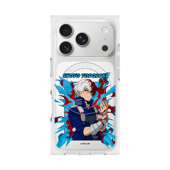 プレミアムスクエアケース with MagSafe［ 僕のヒーローアカデミア - ポップ - 轟 焦凍 ］