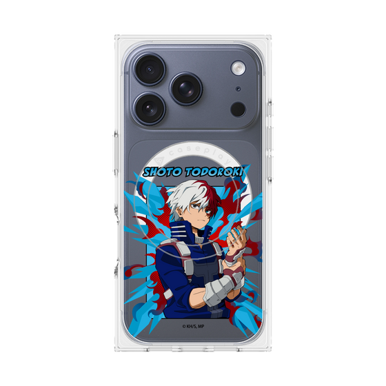 プレミアムスクエアケース with MagSafe［ 僕のヒーローアカデミア - ポップ - 轟 焦凍 ］