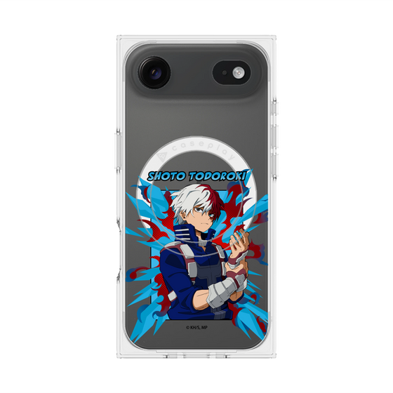 プレミアムスクエアケース with MagSafe［ 僕のヒーローアカデミア - ポップ - 轟 焦凍 ］