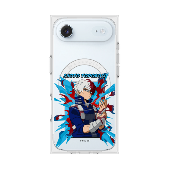 プレミアムスクエアケース with MagSafe［ 僕のヒーローアカデミア - ポップ - 轟 焦凍 ］