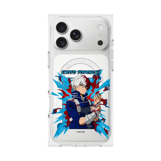 プレミアムスクエアケース with MagSafe［ 僕のヒーローアカデミア - ポップ - 轟 焦凍 ］