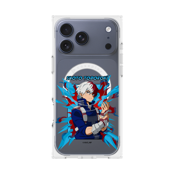 プレミアムスクエアケース with MagSafe［ 僕のヒーローアカデミア - ポップ - 轟 焦凍 ］