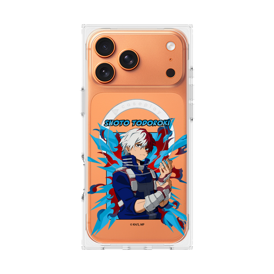 プレミアムスクエアケース with MagSafe［ 僕のヒーローアカデミア - ポップ - 轟 焦凍 ］