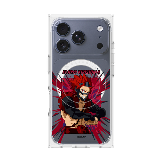 プレミアムスクエアケース with MagSafe［ 僕のヒーローアカデミア - ポップ - 切島 鋭児郎 ］