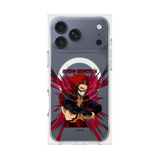 プレミアムスクエアケース with MagSafe［ 僕のヒーローアカデミア - ポップ - 切島 鋭児郎 ］