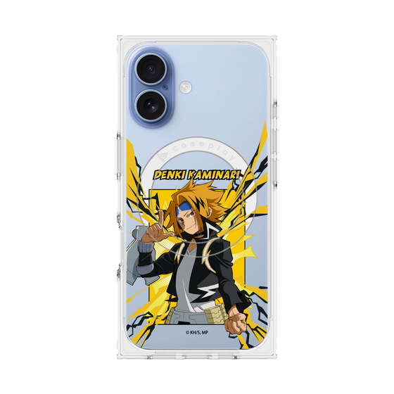 プレミアムスクエアケース with MagSafe［ 僕のヒーローアカデミア - ポップ - 上鳴 電気 ］