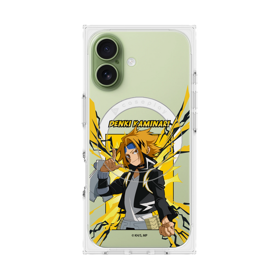 プレミアムスクエアケース with MagSafe［ 僕のヒーローアカデミア - ポップ - 上鳴 電気 ］